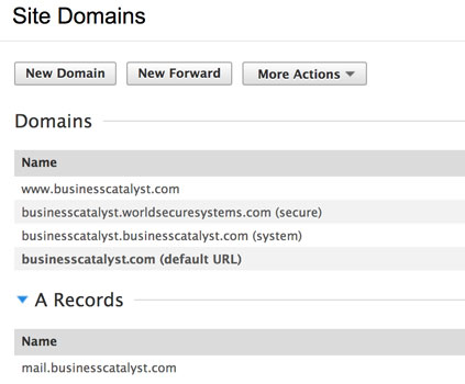 BC Domain Manager