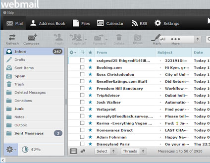 Email Hosting Through Web Mail